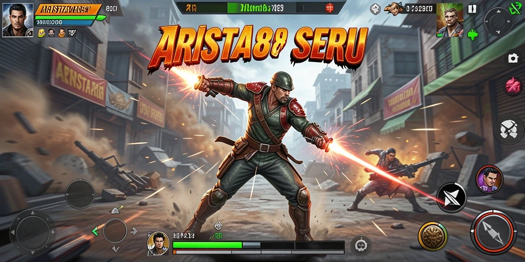 Tampilan gameplay seru dari ARISTA88 yang menegangkan.