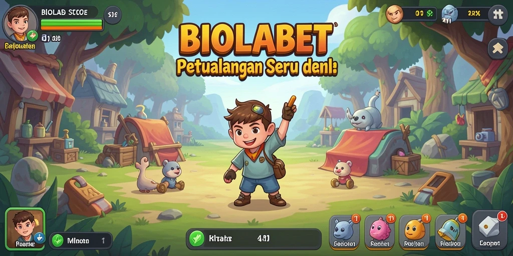 Tampilan gameplay seru dan menawan dari BIOLABET, game Idle yang menarik.