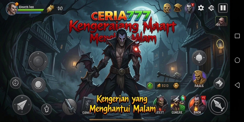 Tampilan mendalam dari gameplay yang mencekam di CERIA777.