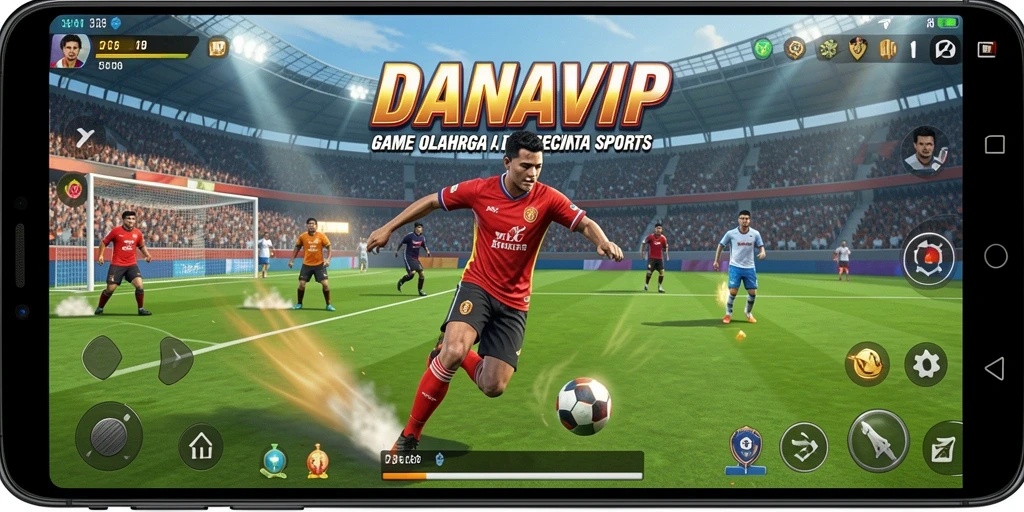 Gameplay seru dan interaktif dalam DANAVIP.