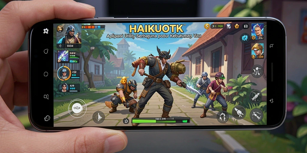 Tampilan antarmuka <strong>HAIKUOTK</strong> yang user-friendly dan minimalis.