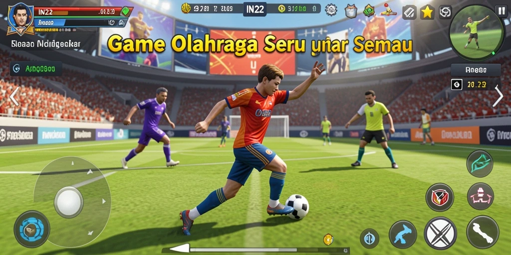 Tampilan gameplay IN22 yang menegangkan dan penuh aksi.