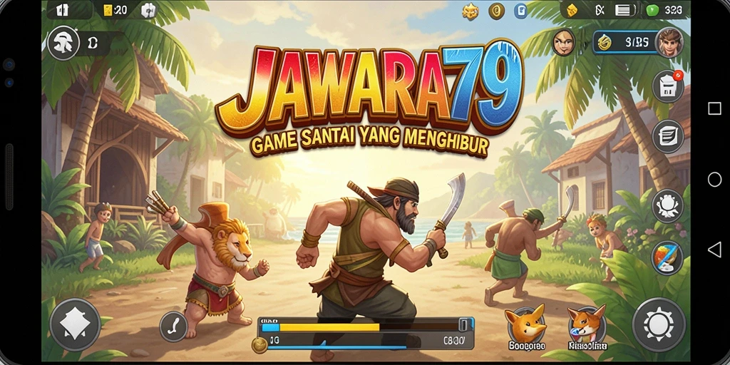 Tampilan gameplay yang menarik dan menenangkan dari JAWARA79.
