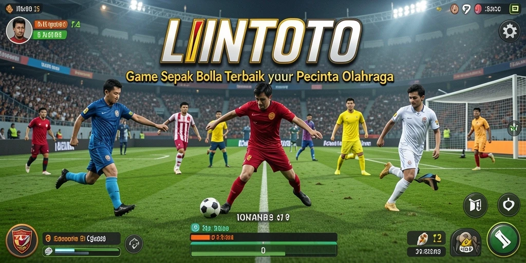Tampilan permainan sepak bola yang menarik di LINITOTO.