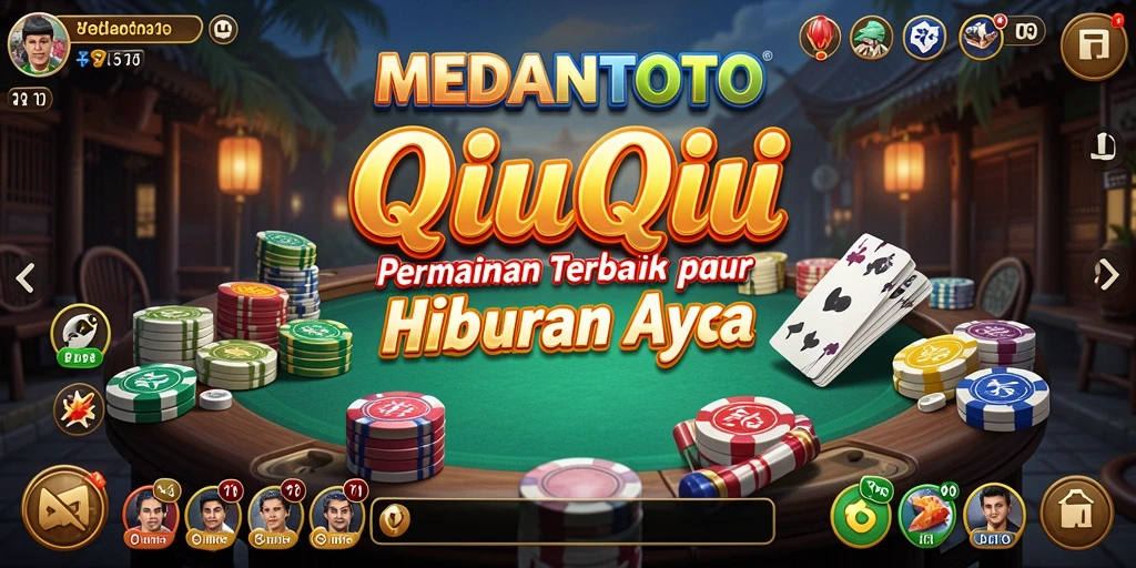 Screenshot gameplay QiuQiu MEDANTOTO yang menarik dan seru.