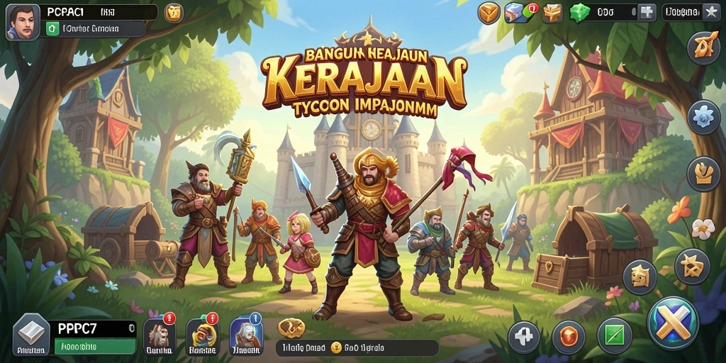 Tangkapan layar dari gameplay yang dinamis di PCPC7.