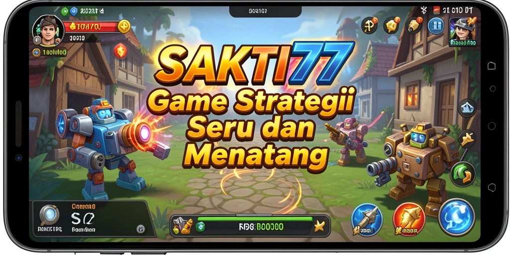 Screenshot utama SAKTI77 menunjukkan aksi strategi yang mendebarkan.