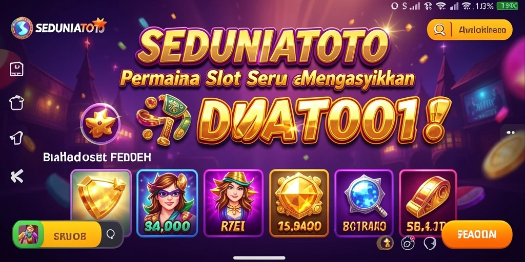Screenshot gameplay SEDUNIATOTO yang menarik dan menghibur.