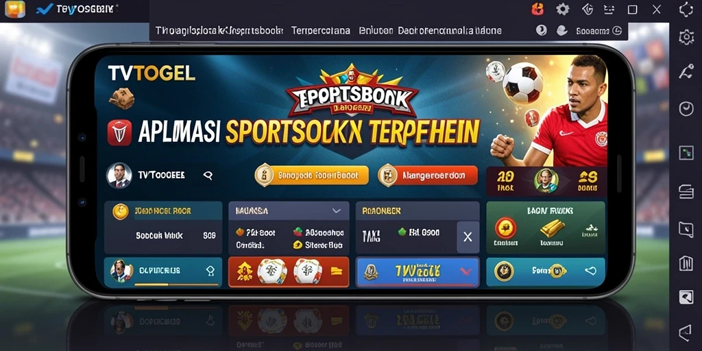 Tampilan gameplay Sportsbook yang interaktif dan menarik di TVTOGEL.