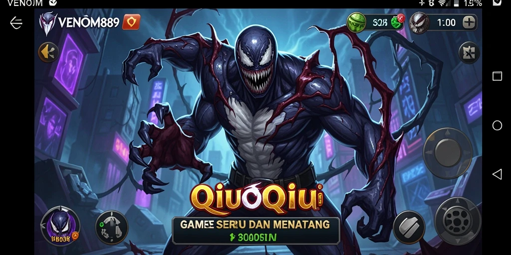 Screenshot gameplay QiuQiu yang mengasyikkan di VENOM889.